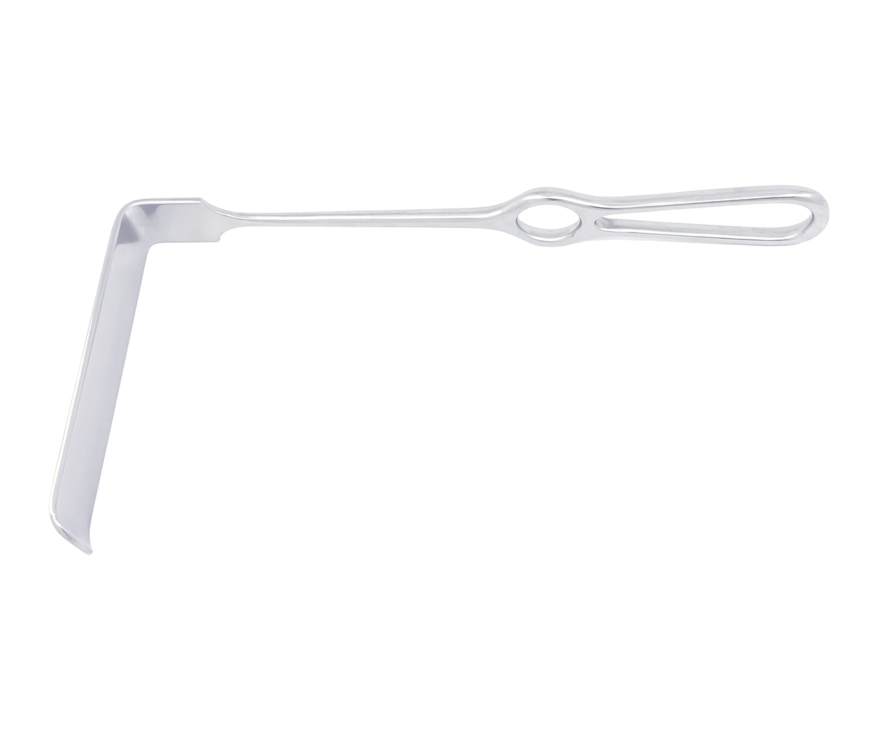 Retraktor Langenbeck-Kocher na rány, 25x120 mm, 22 cm