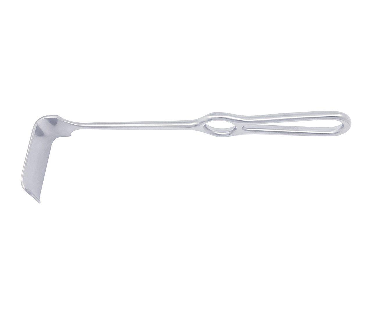 Retraktor Langenbeck-Kocher na rány, 30x60 mm, 22 cm