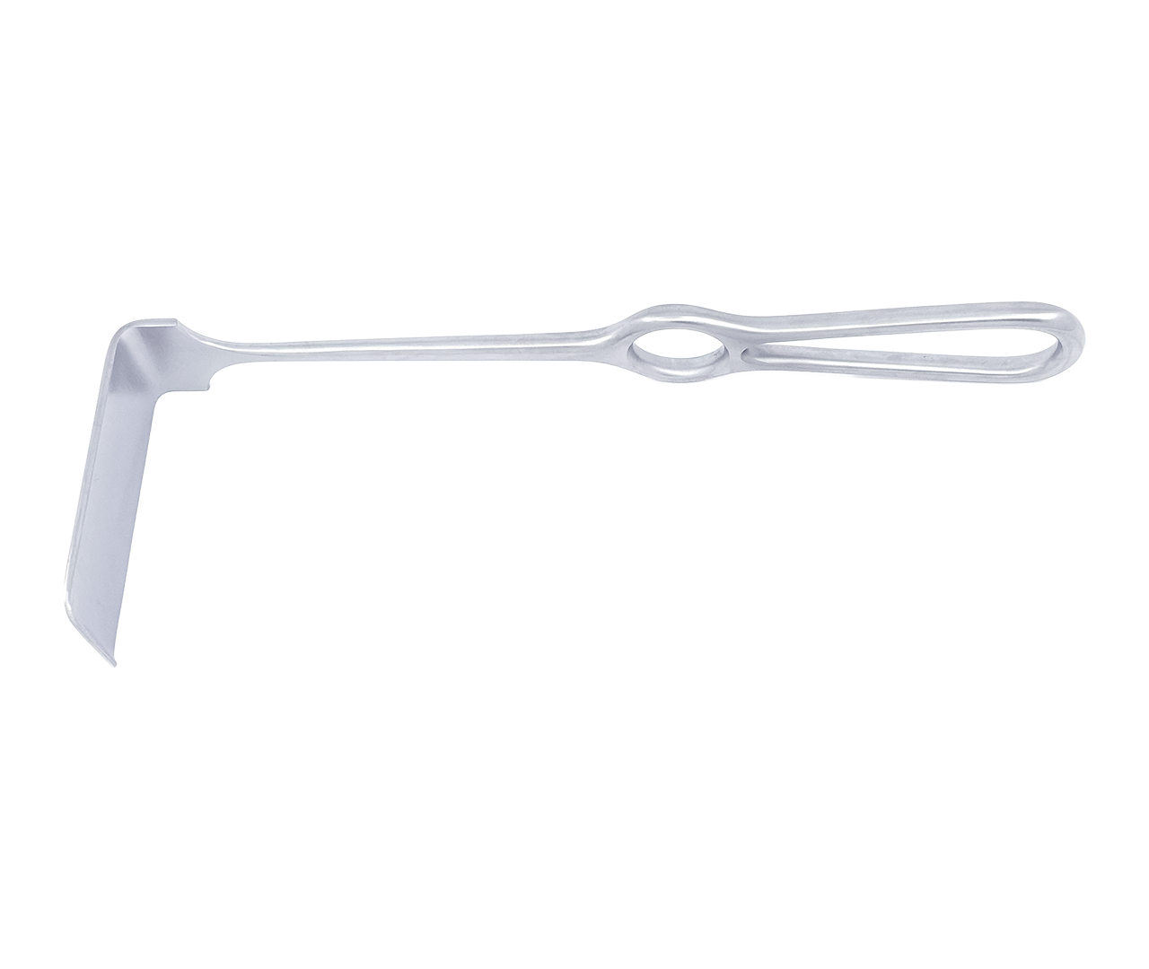 Retraktor Langenbeck-Kocher na rány, 30x80 mm, 22 cm