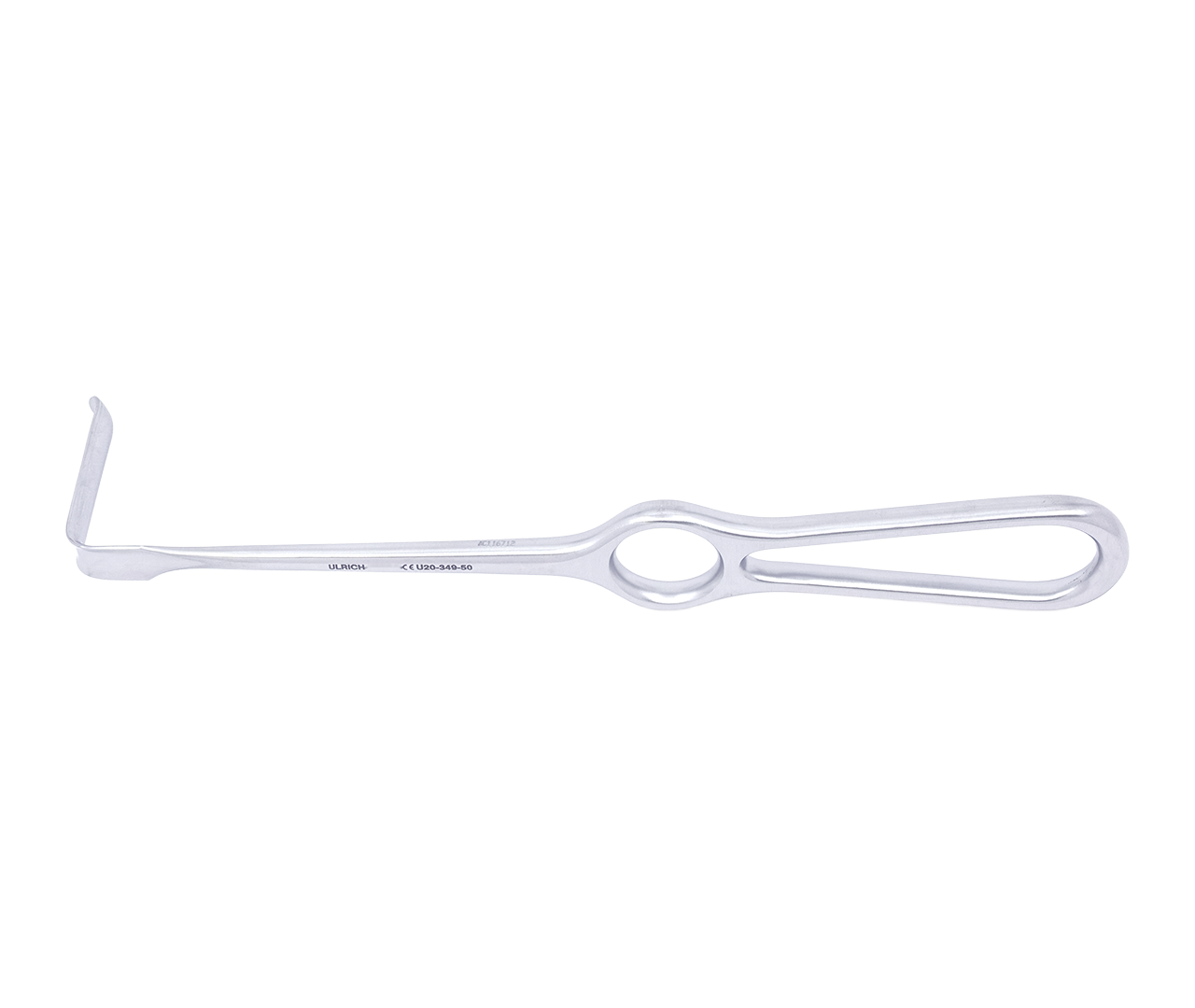Retraktor Langenbeck na rány, 10x50 mm, 23 cm