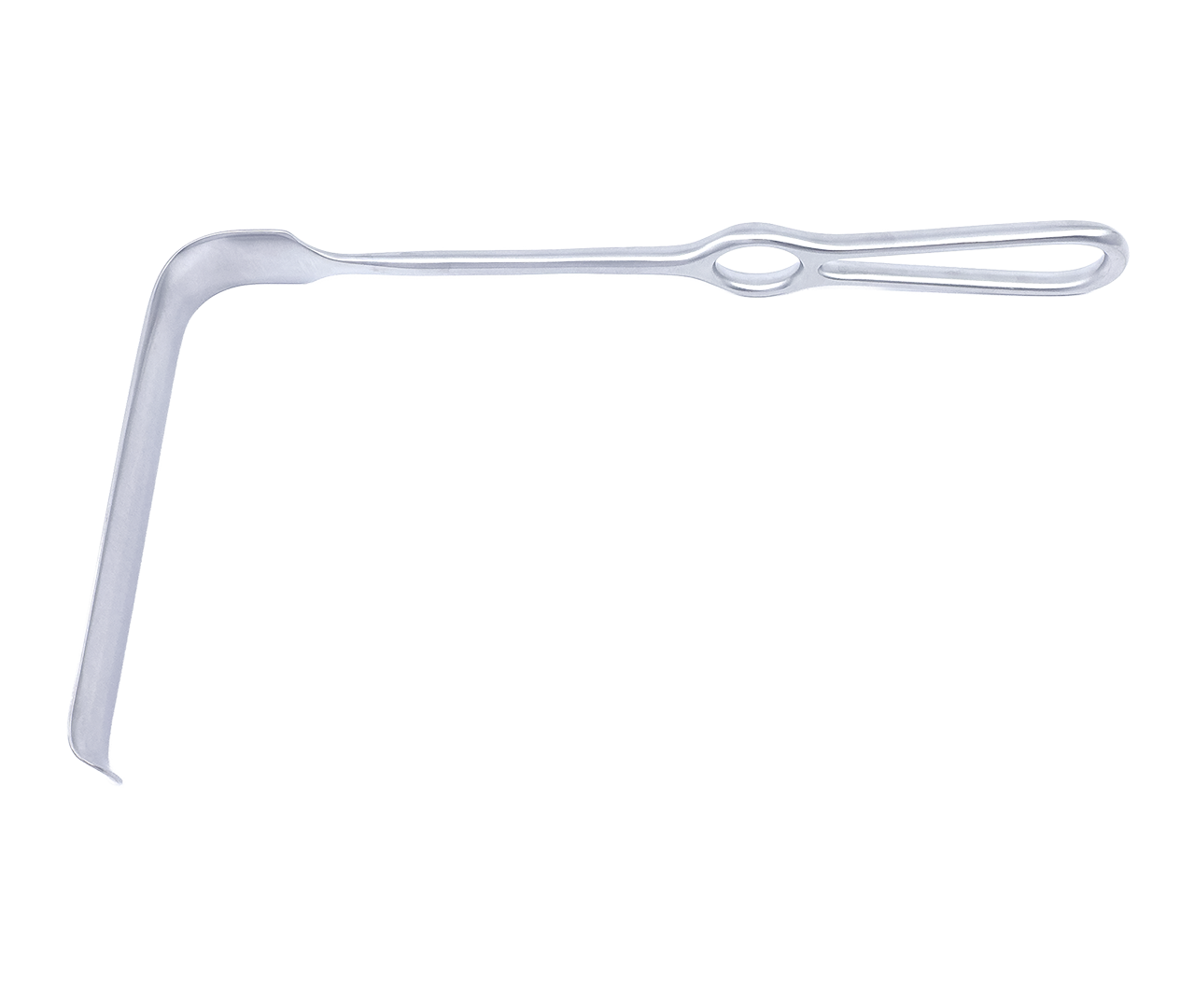 Retraktor Hösel na rány, konkávní, 25x140 mm, 25 cm