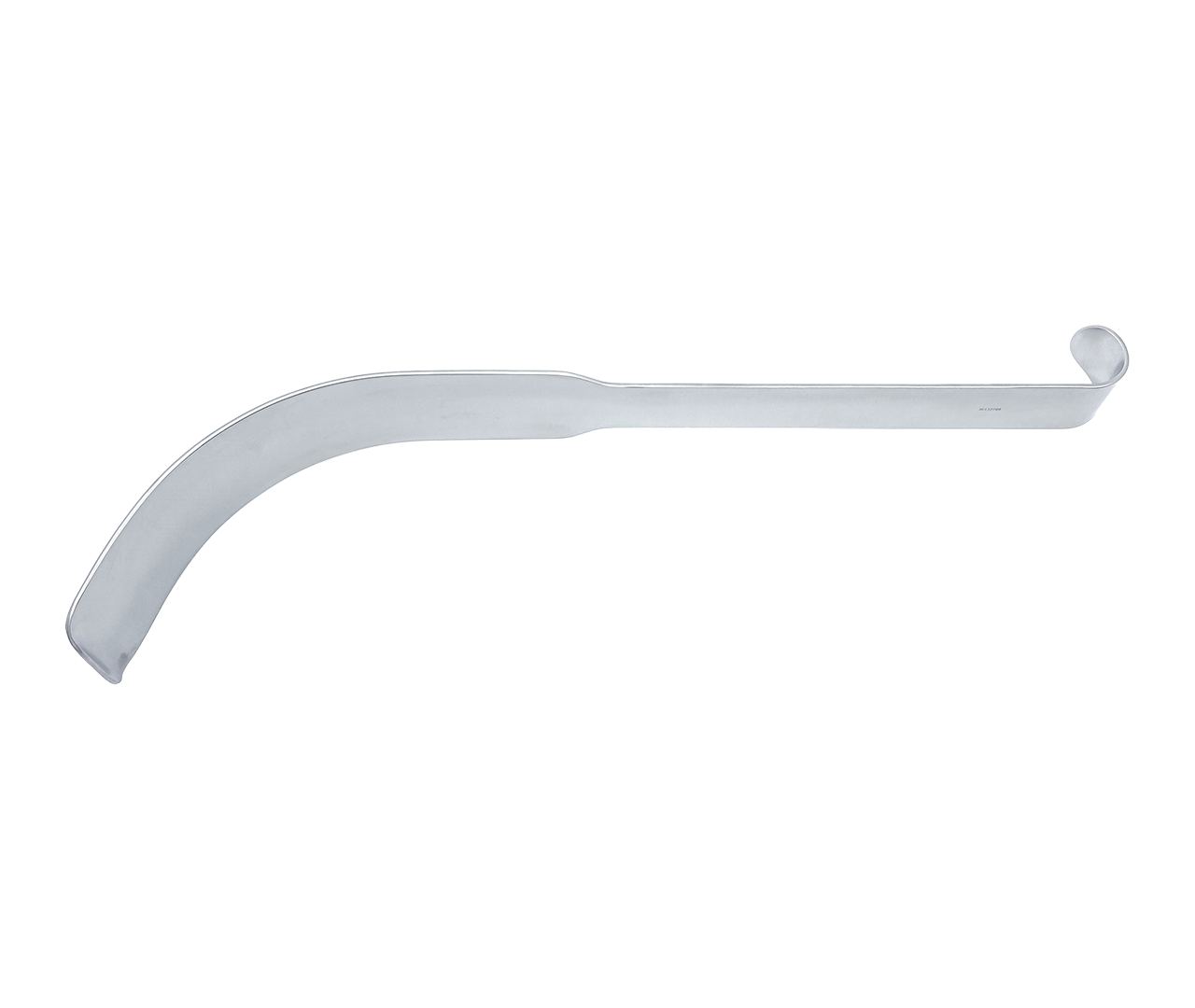 Retraktor Körte-Brunner břišní, 50x180 mm, 35 cm