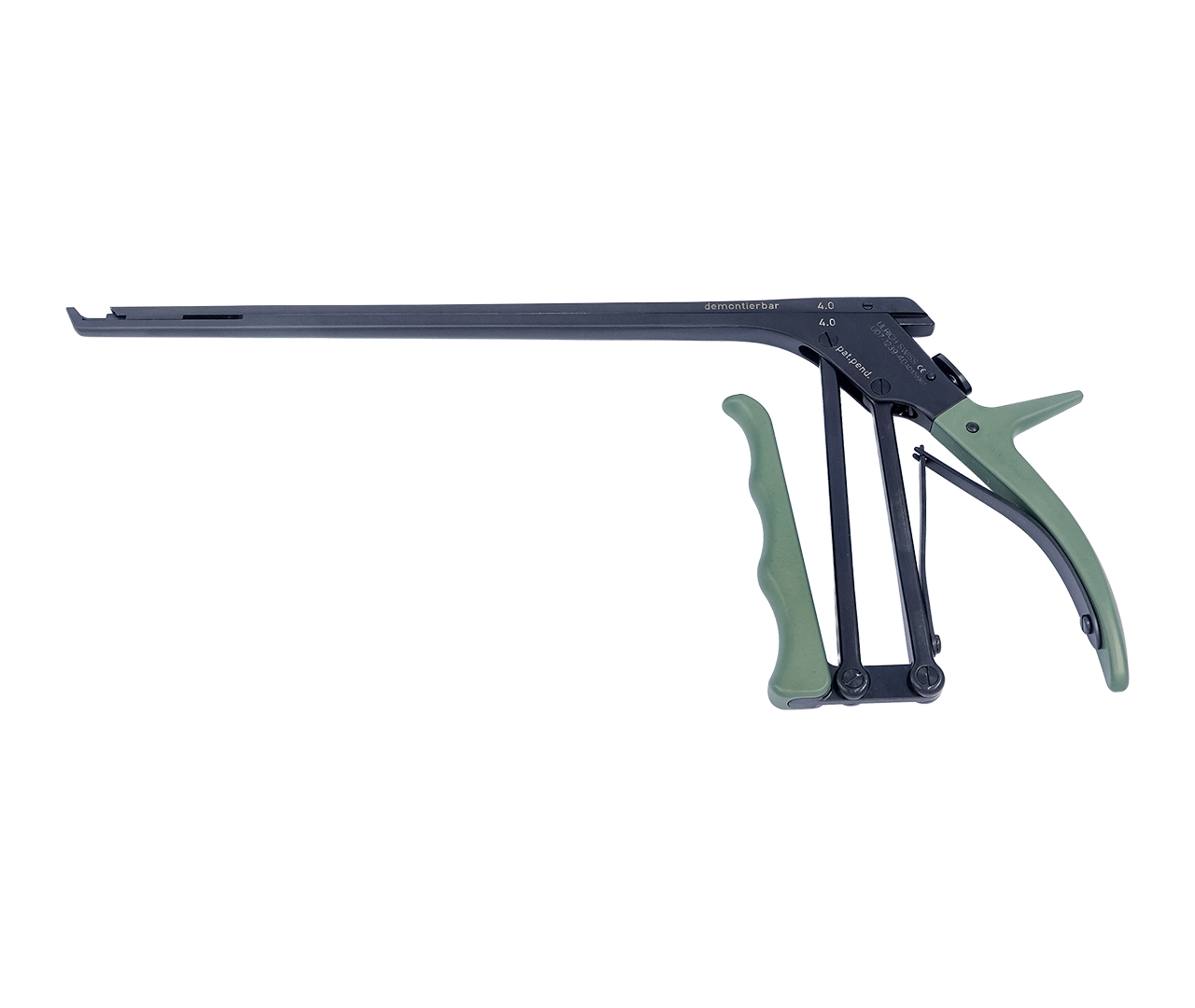 Kleště Külling, BLACKLine, plochá opěrka, 4,0 mm, 23 cm