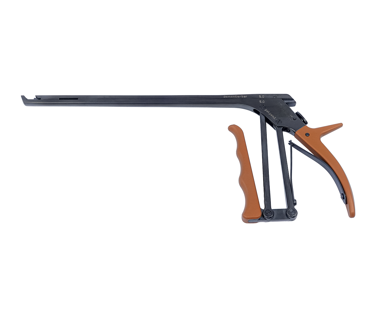 Kleště Külling, BLACKLine, plochá opěrka, 5,0 mm, 23 cm