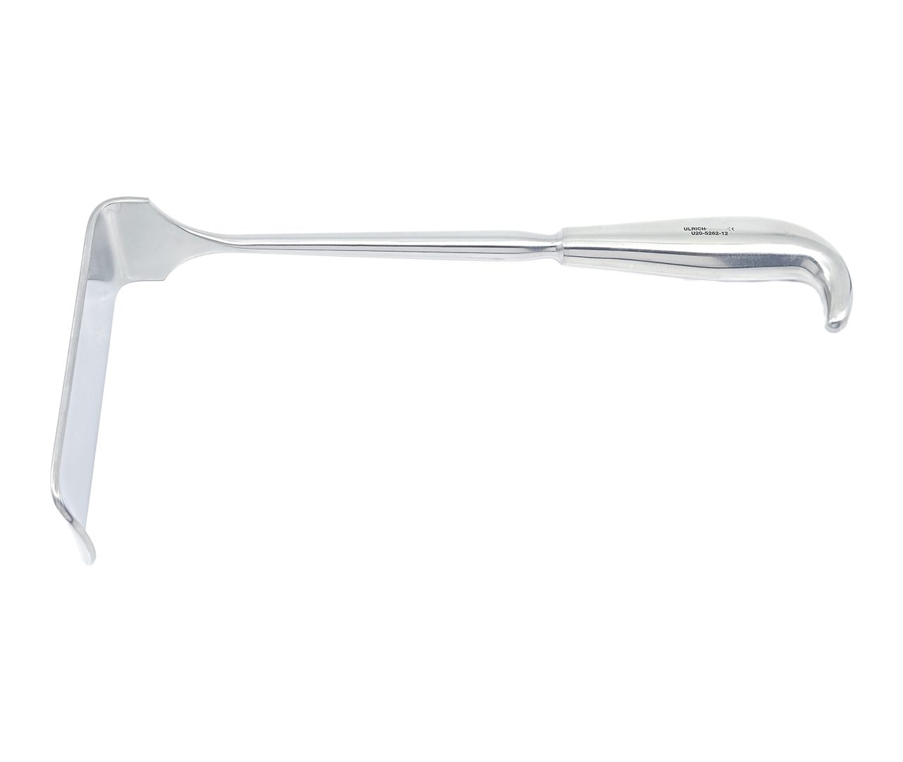 Retraktor Brunner, s dutou rukojetí, 50x120 mm, 27 cm