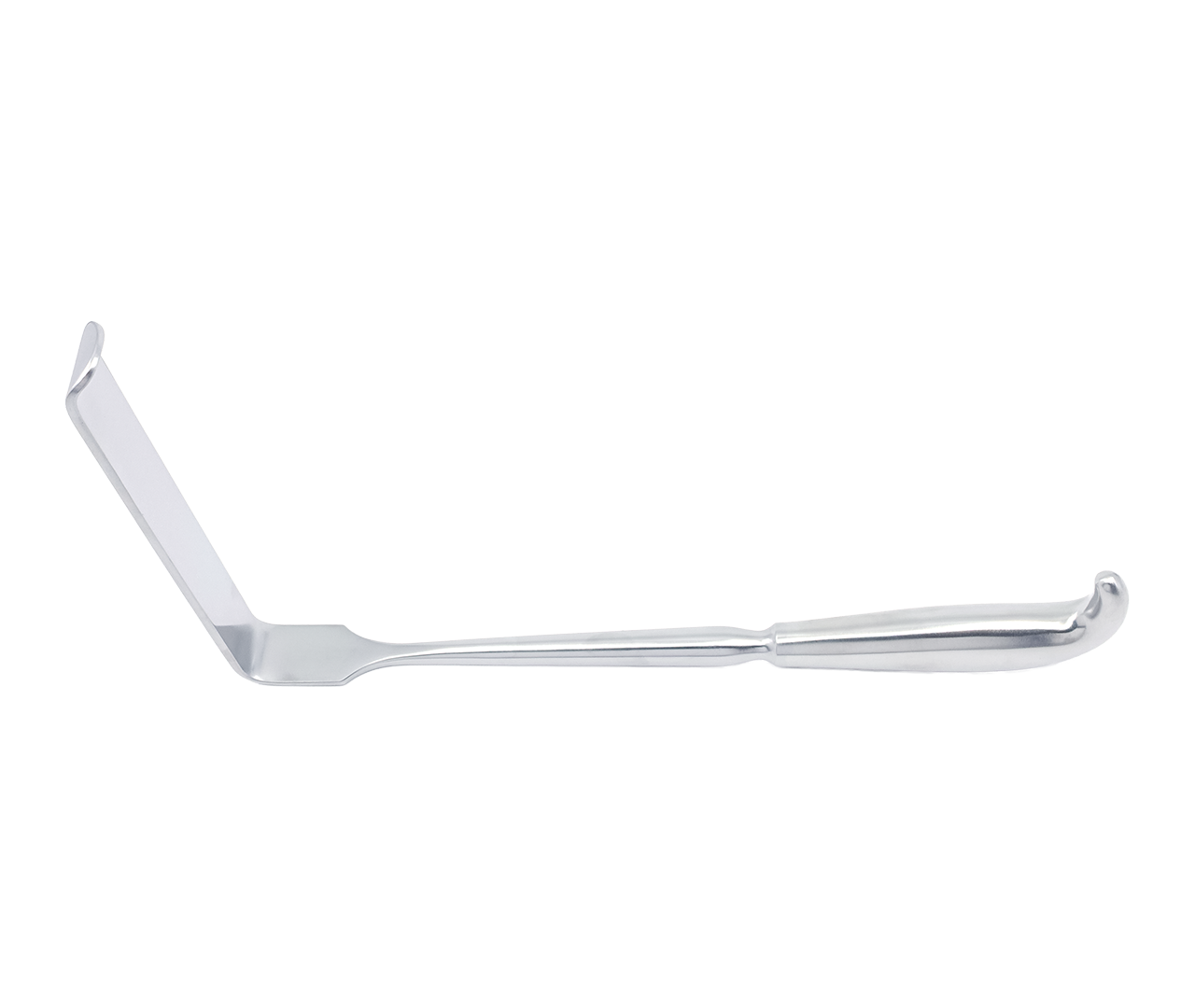 Retraktor Brunner s dutou rukojetí, 20x150 mm, 27 cm