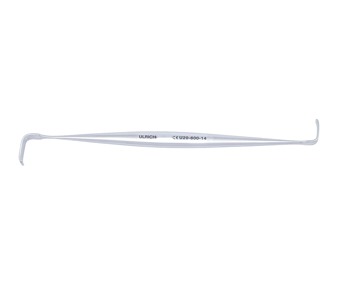 Retraktor Ragnell, oboustranný, 4,0x12,5/5,0x15 mm, 14 cm