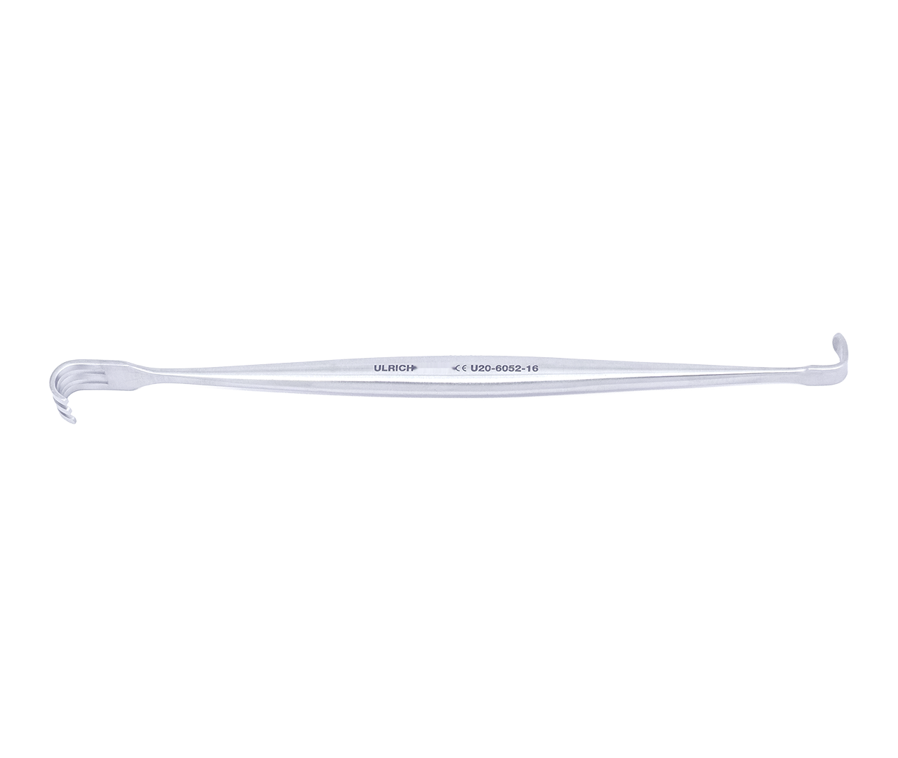Retraktor Senn-Miller, tupý, oboustranný, krátký, 16 cm