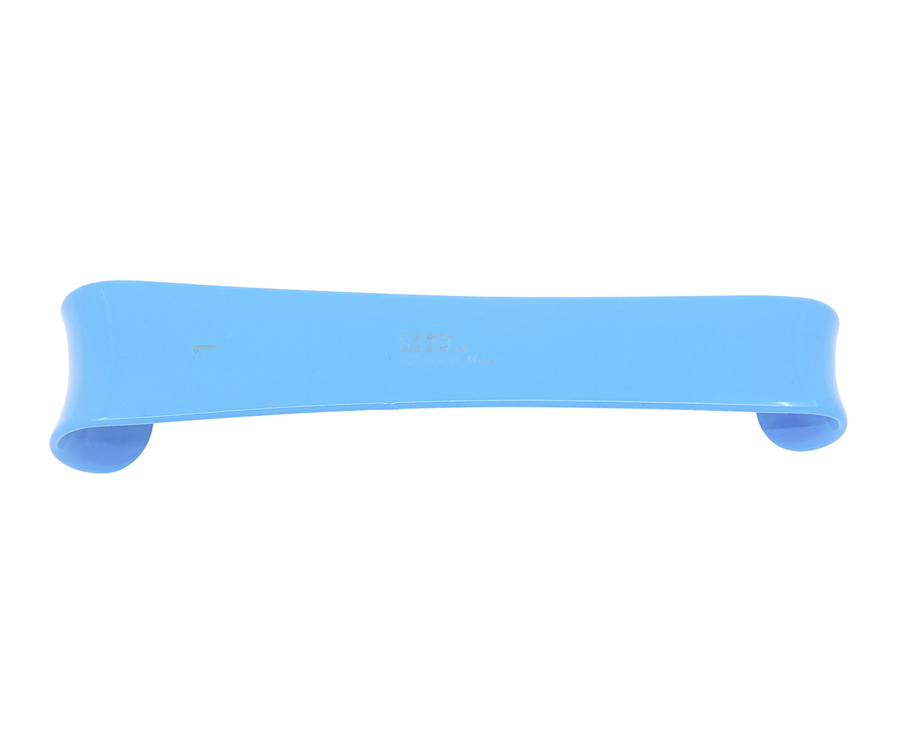 Retraktor Roux, oboustranný, modrý, typ 1, 14 cm