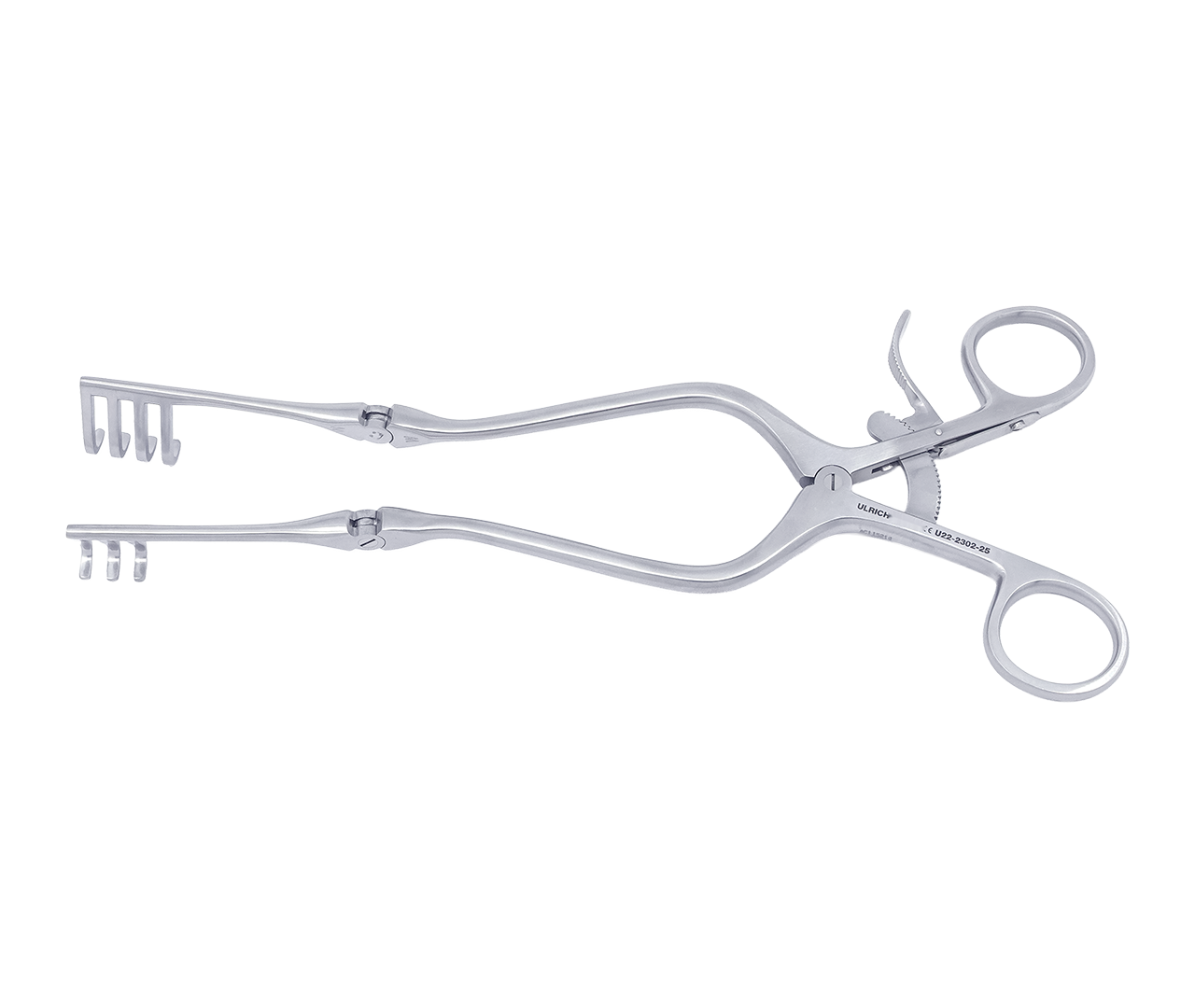 Retraktor Cone samodržící, 3x4 hroty, tupý, 25 cm