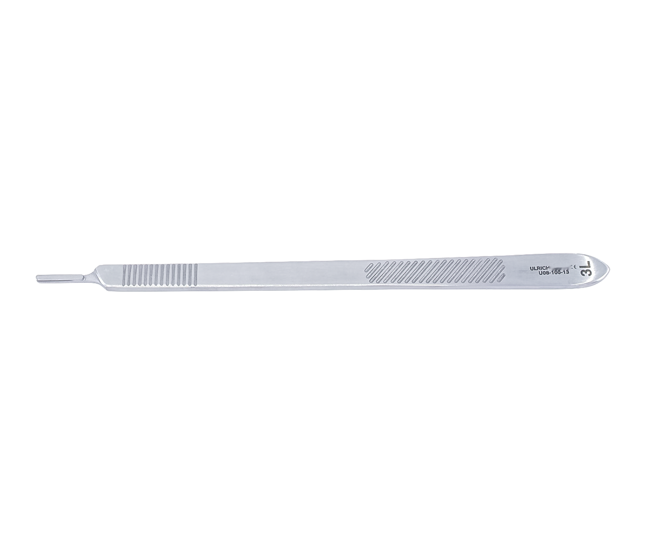 Násadec na skalpel, nerezový (Inox), dlouhý, typ 3L, 21,5 cm