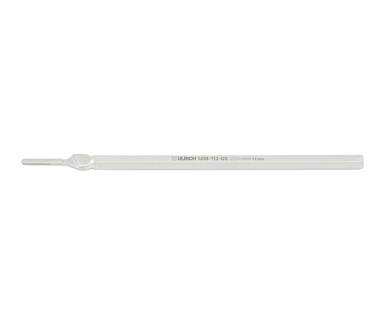 Násadec na skalpel Segmüller, nerezový (Inox), typ 3, 14 cm