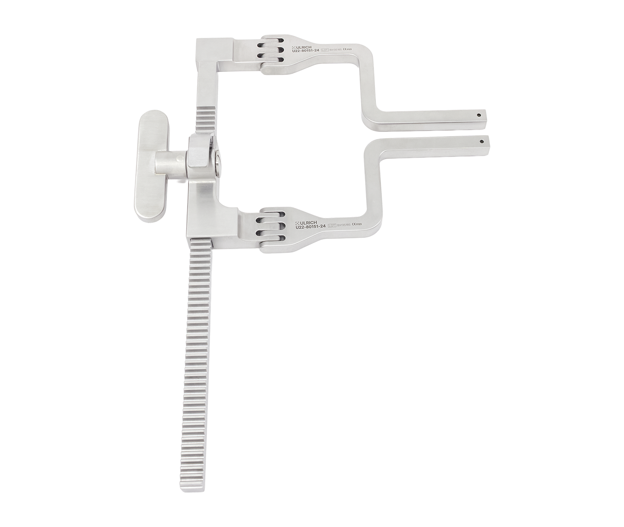 Retraktor McCulloch, pouze rám, kloubový, silný typ, 240 mm