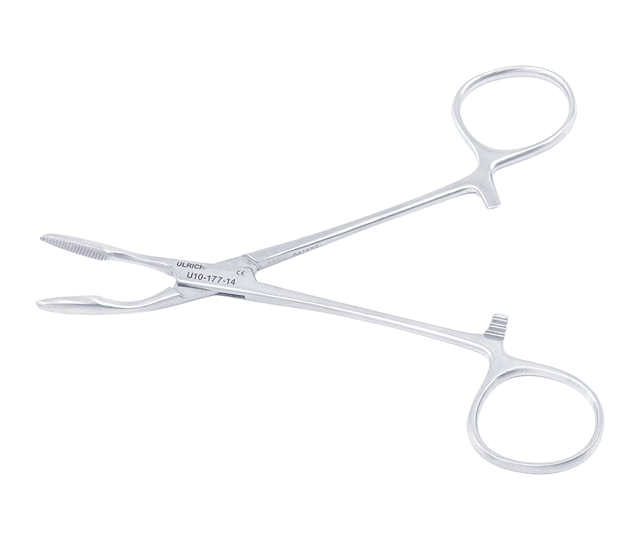 Kleště Pean hemostatické, zahnuté, 14 cm