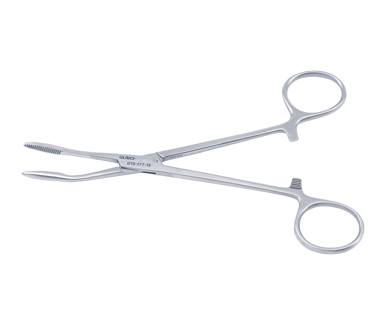 Kleště Pean hemostatické, zahnuté, 16 cm