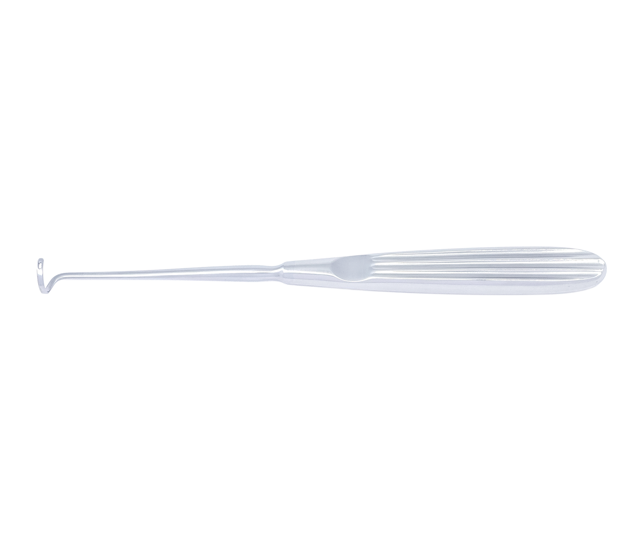 Jehla Deschamps ligaturní, pravá, velikost oka 10 mm, 18 cm