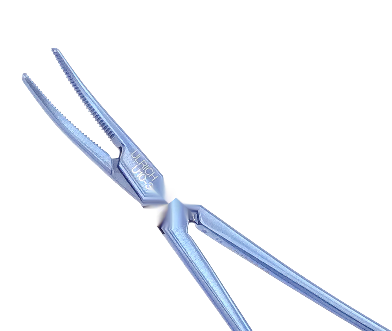 Kleště Mosquito hemostatické, zahnuté, titanové, 12 cm