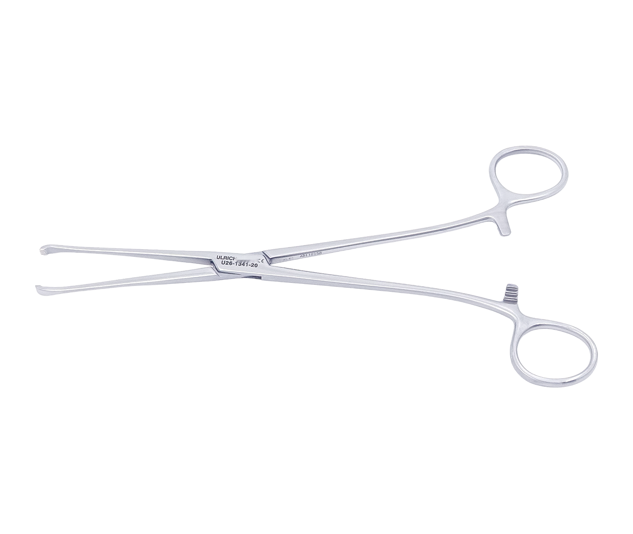 Kleště Allis střevní, 4x5 zubů jemné, elastická, 20 cm