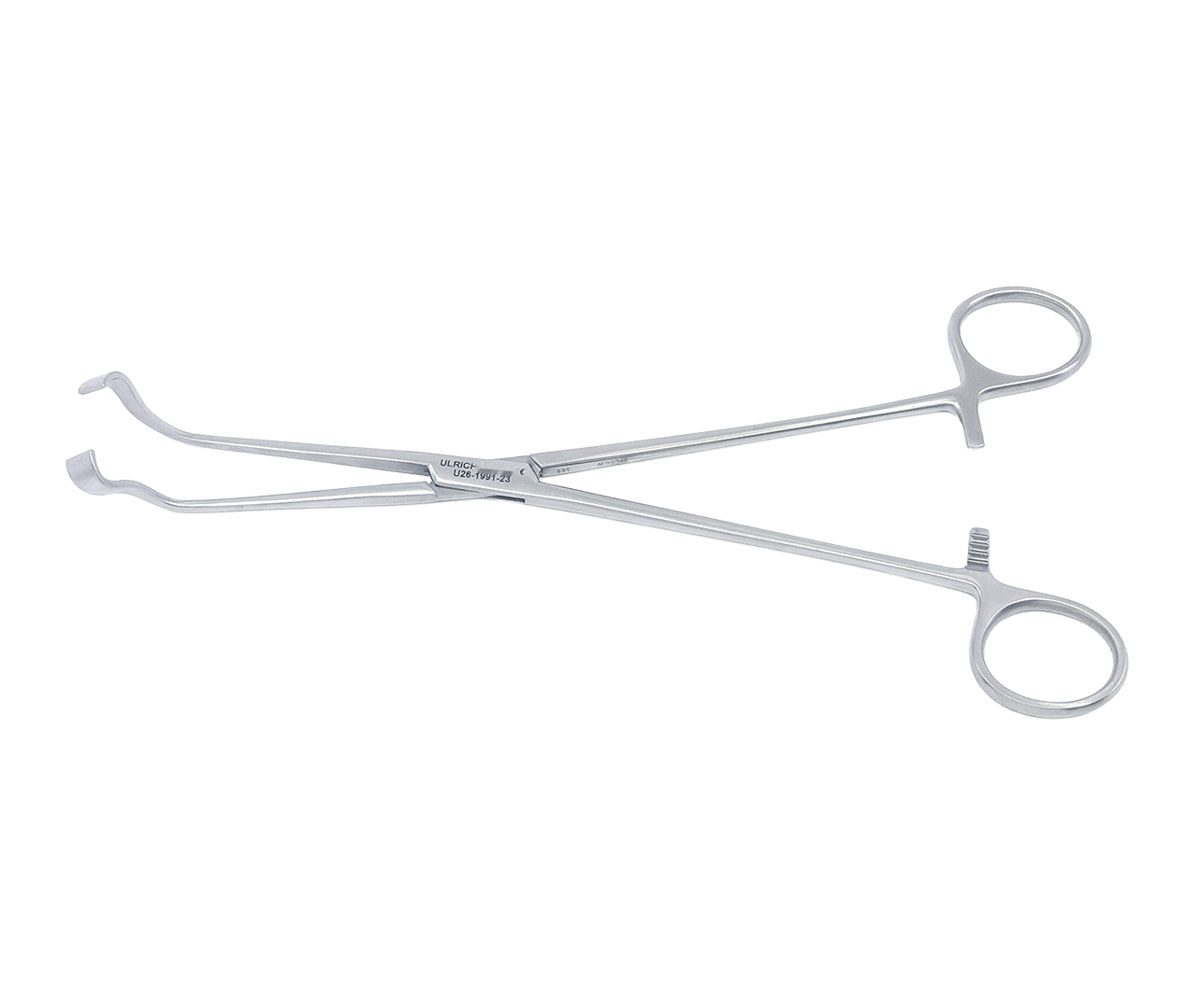 Kleště Babcock střevní, úhlové, typ URO-KSSG, 23 cm