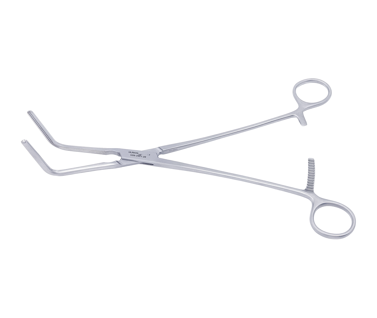 Svorka typ CHUV-KSSG kolonová, zahnutá 80°, 55 mm, 28 cm