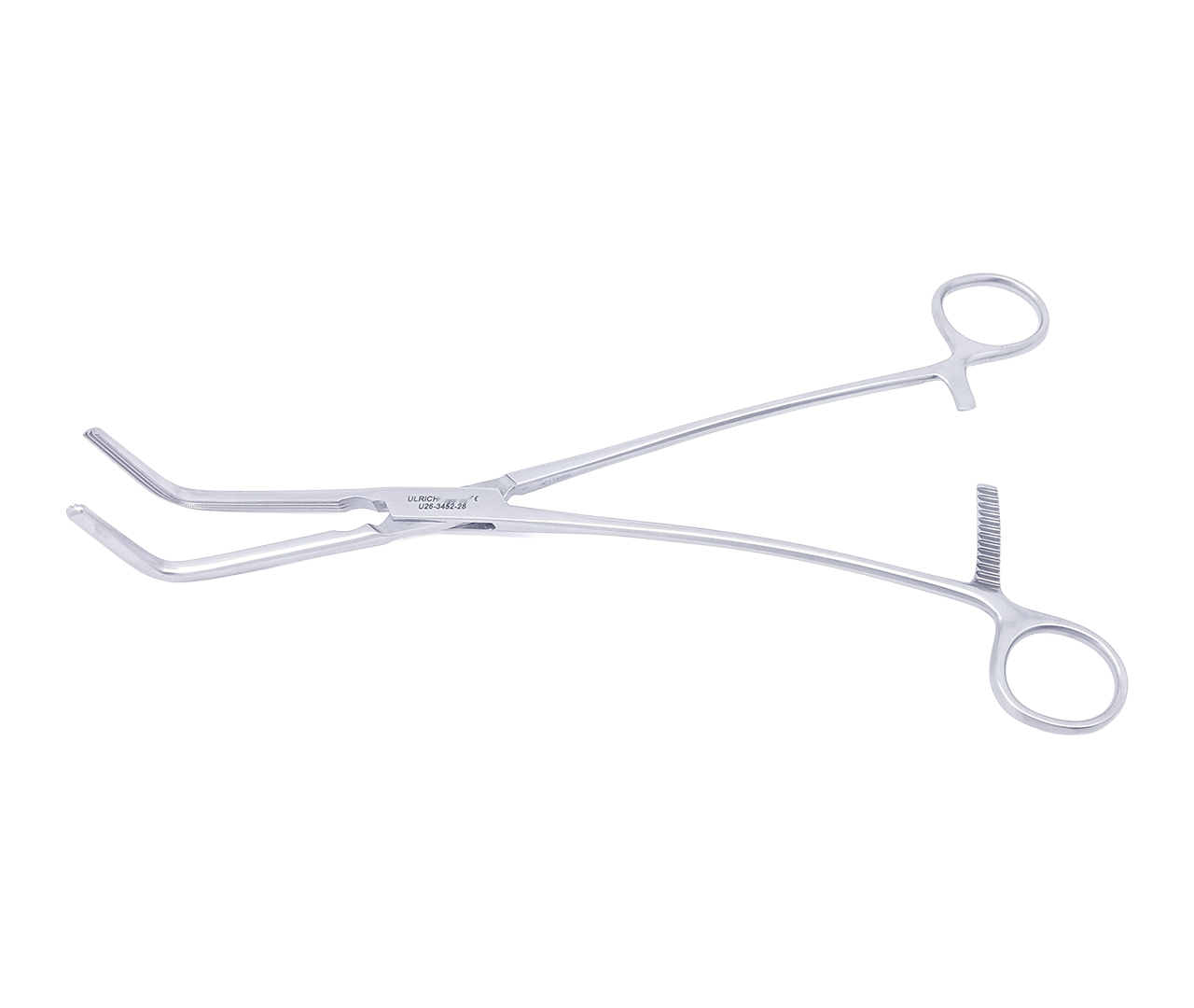 Svorka typ CHUV-KSSG kolonová, zahnutá 80°, 40 mm, 27 cm