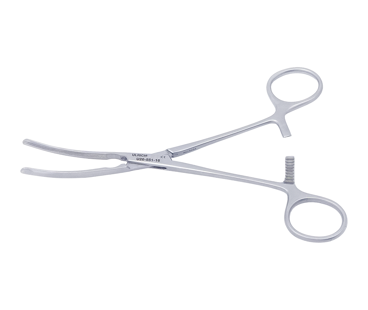 Svorka Baby-Doyen střevní, atraumatická, zahnutá, 16 cm