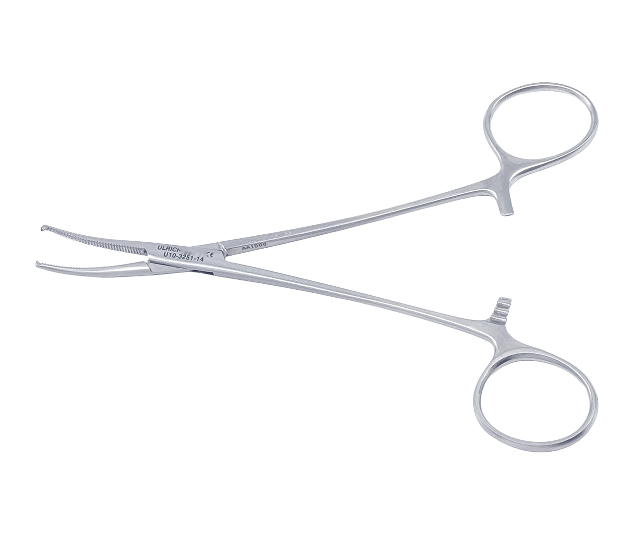 Kleště Providence-Hospital hemostatické, zahnuté, 14 cm