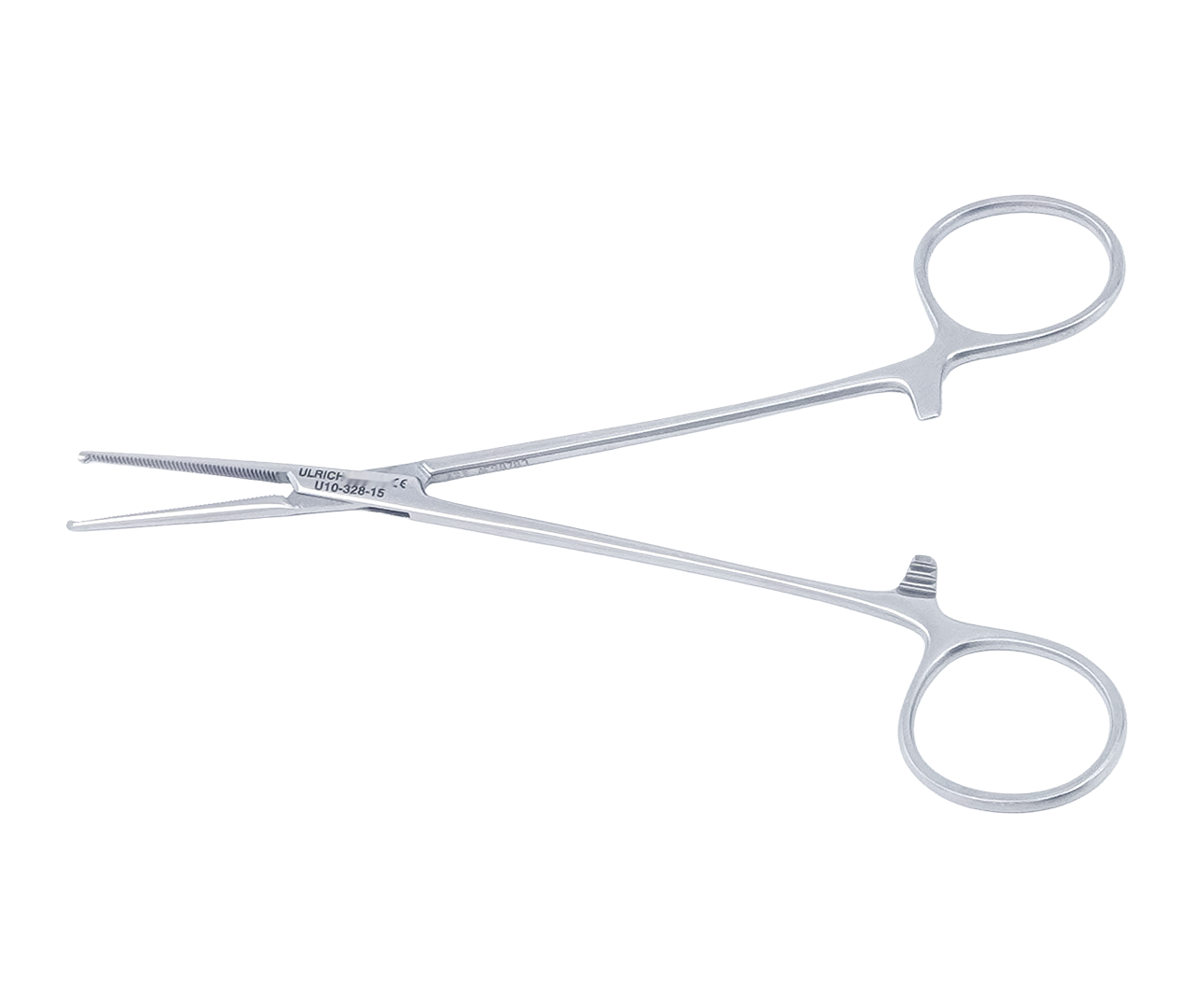 Kleště Leriche hemostatické, rovné, 1x2 zuby, 15 cm