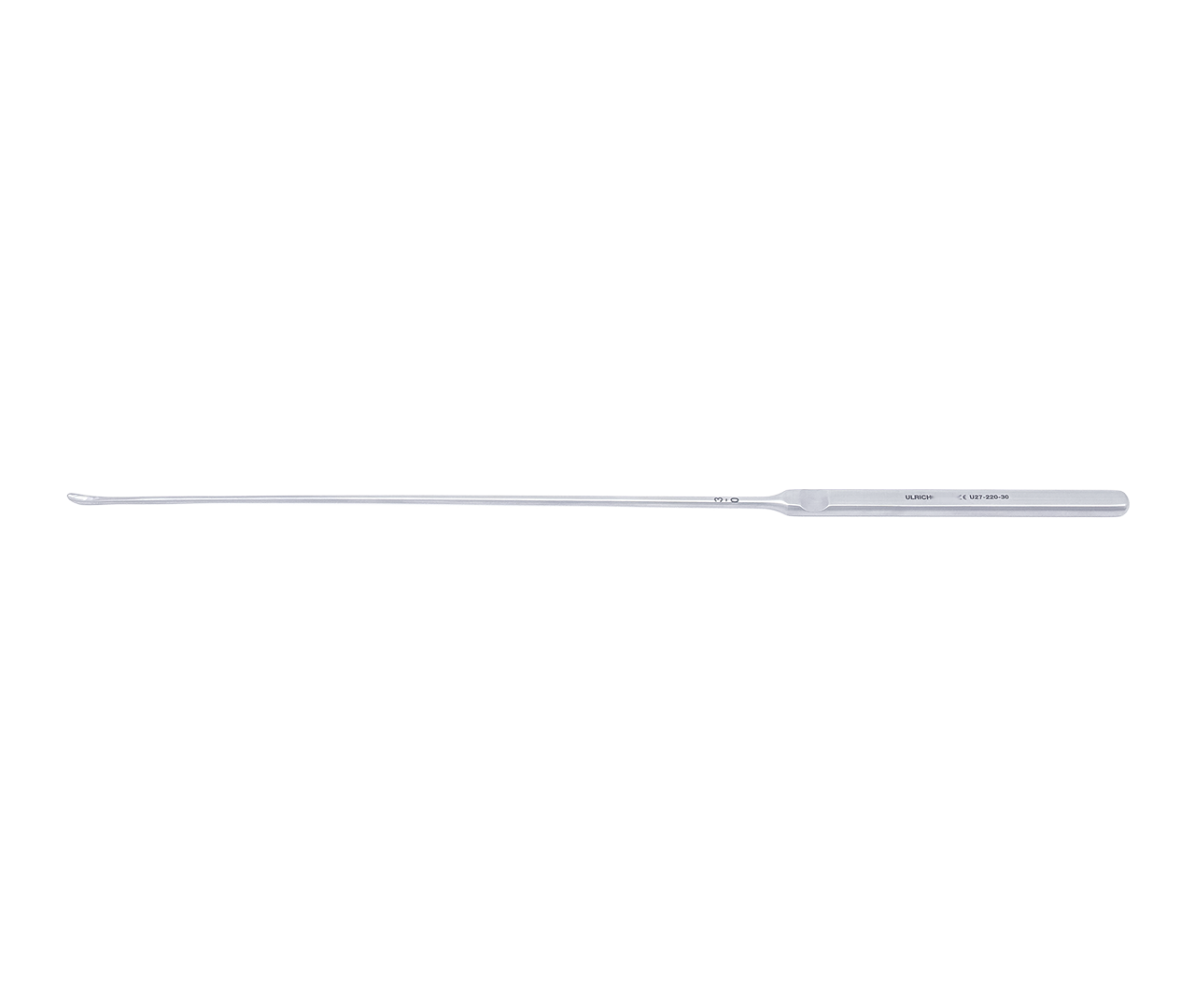 Lopatka Luer-Körte na žlučové kameny, ø2, 7 mm, 32 cm