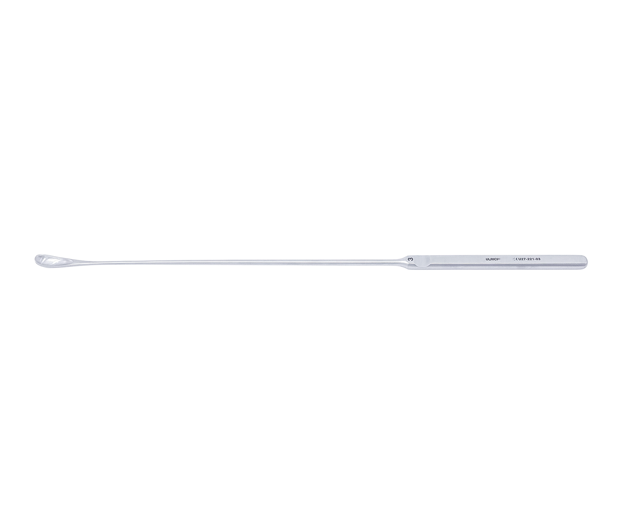 Lopatka Luer-Körte na žlučové kameny, ø8, 0 mm, 32 cm