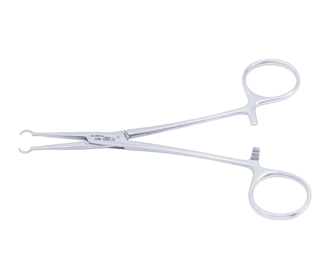 Kleště na vasektomii, rovné, vnitřní průměr ø5, 0 mm, 14 cm