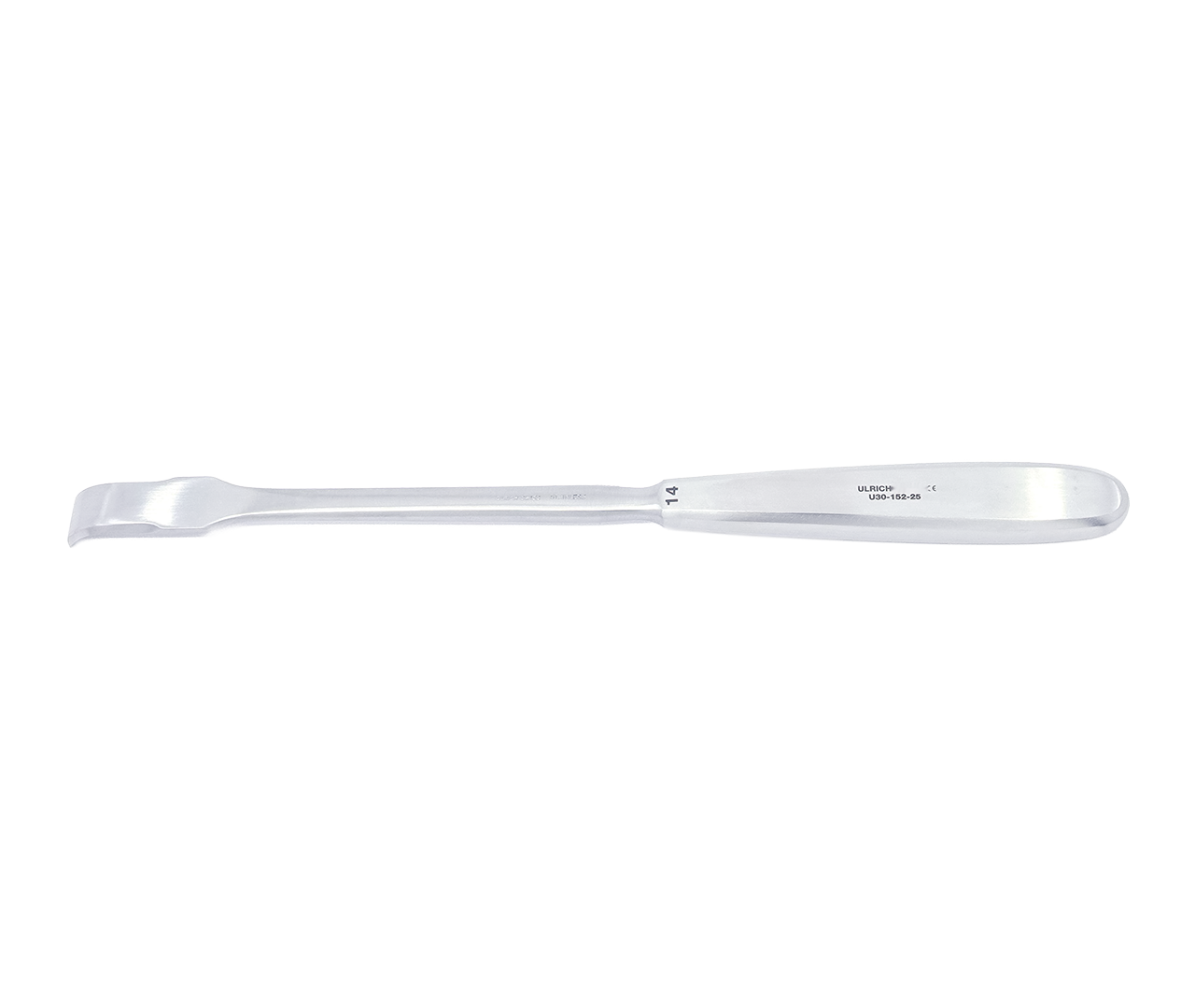 Elevátor Crafoord periostální, typ CHUV, 14 mm, 25 cm