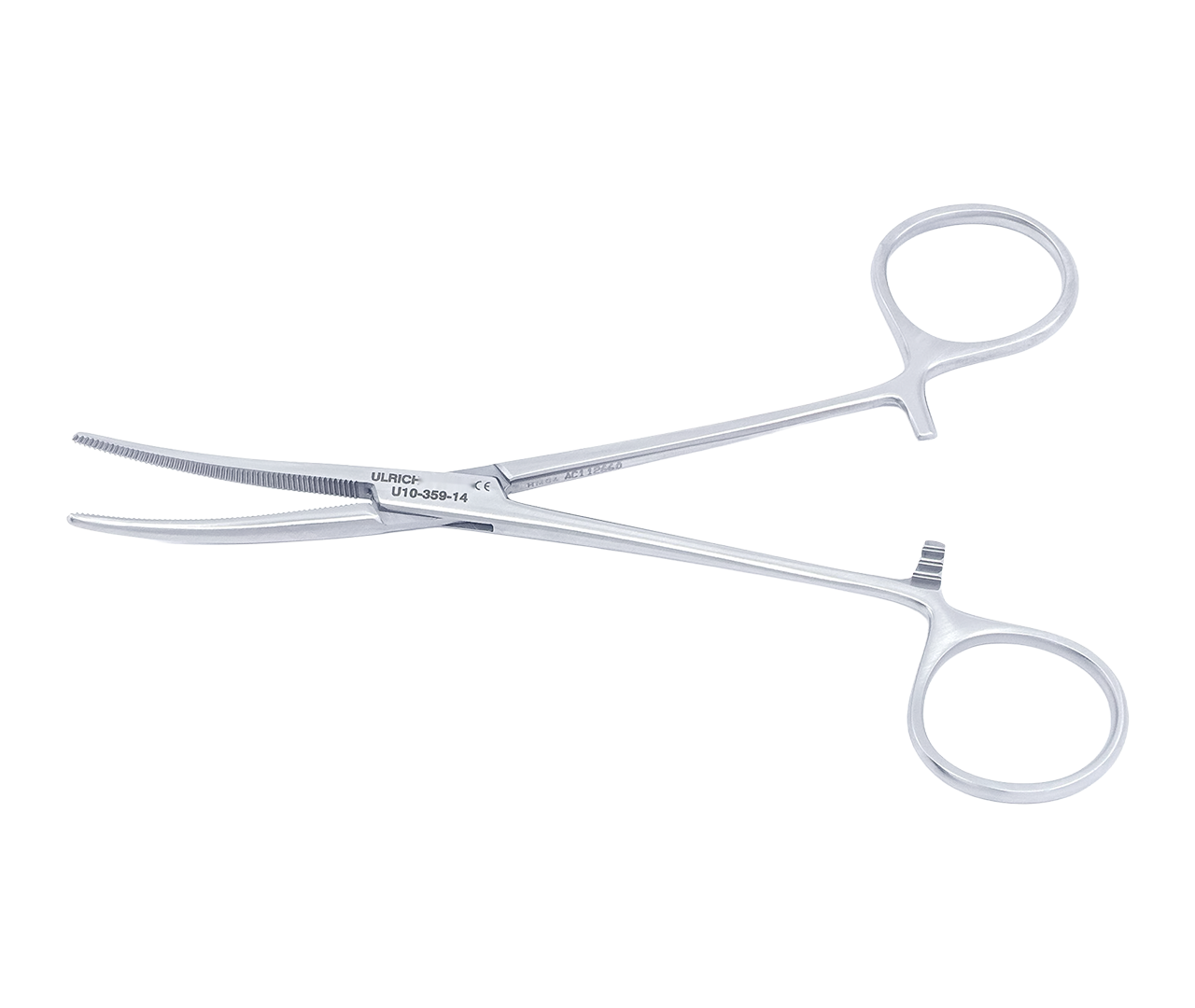 Kleště Pean hemostatické, zahnuté, 14 cm