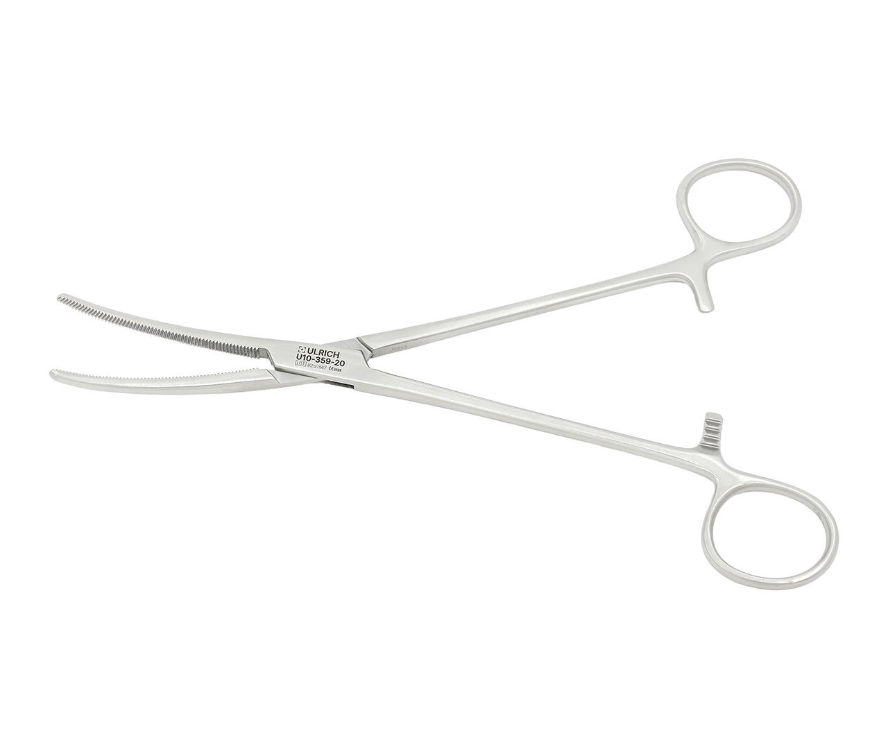 Kleště Pean hemostatické, zahnuté, 20 cm