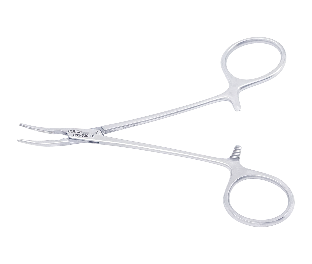 Kleště Mosquito hemostatické, zahnuté, atraumatické, 12 cm