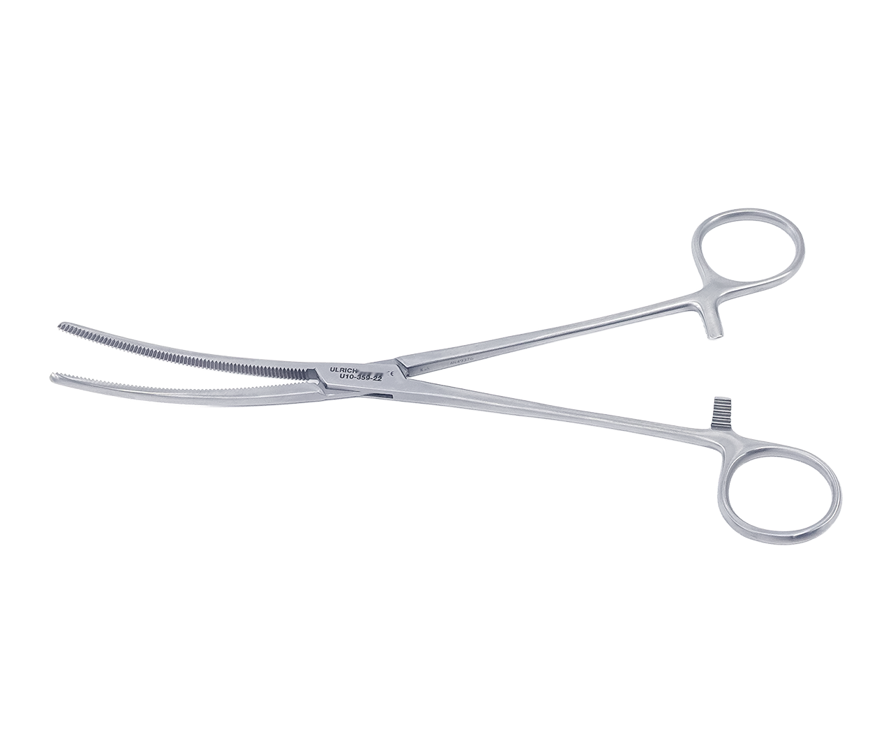 Kleště Pean hemostatické, zahnuté, 22 cm