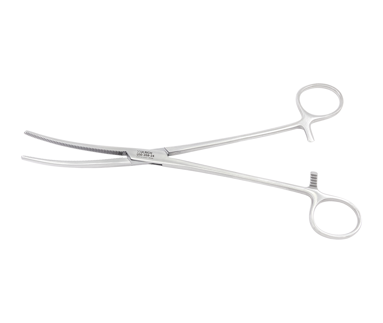 Kleště Pean hemostatické, zahnuté, 24 cm