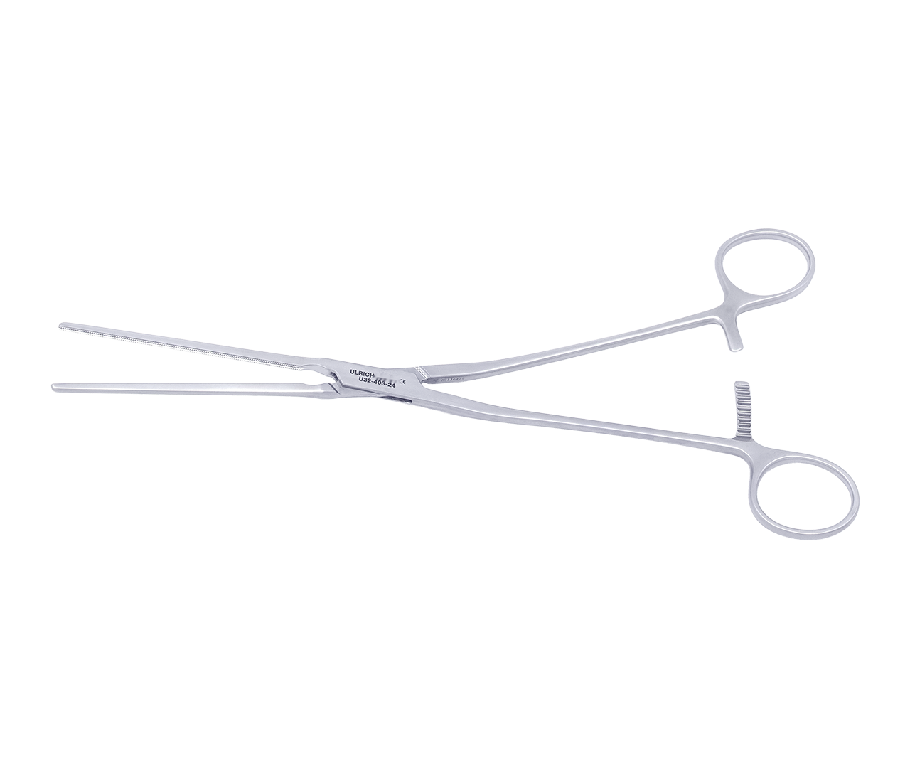 Svorka Potts cévní, se úhlovými rameny, atraumatická, 24 cm