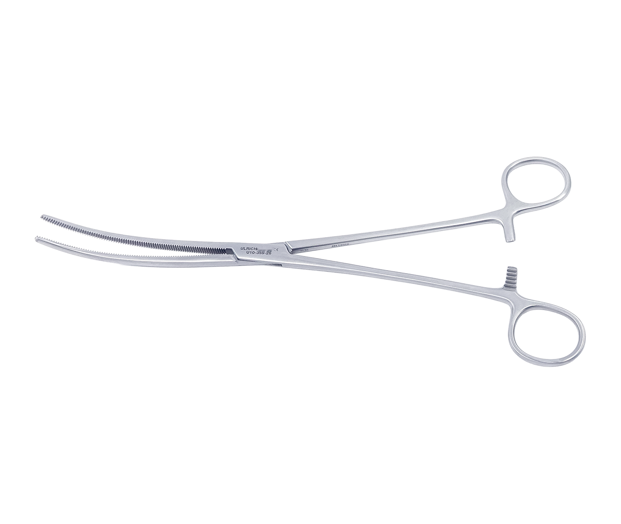 Kleště Pean hemostatické, zahnuté, 26 cm