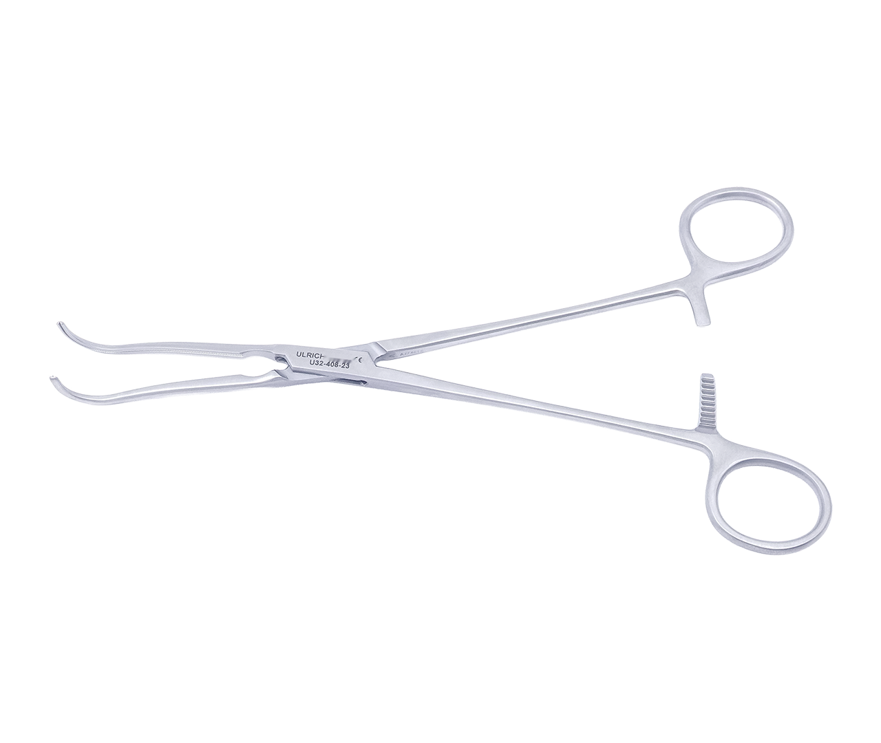 Svorka DeBakey cévní, zahnutá, atraumatická, 23 cm