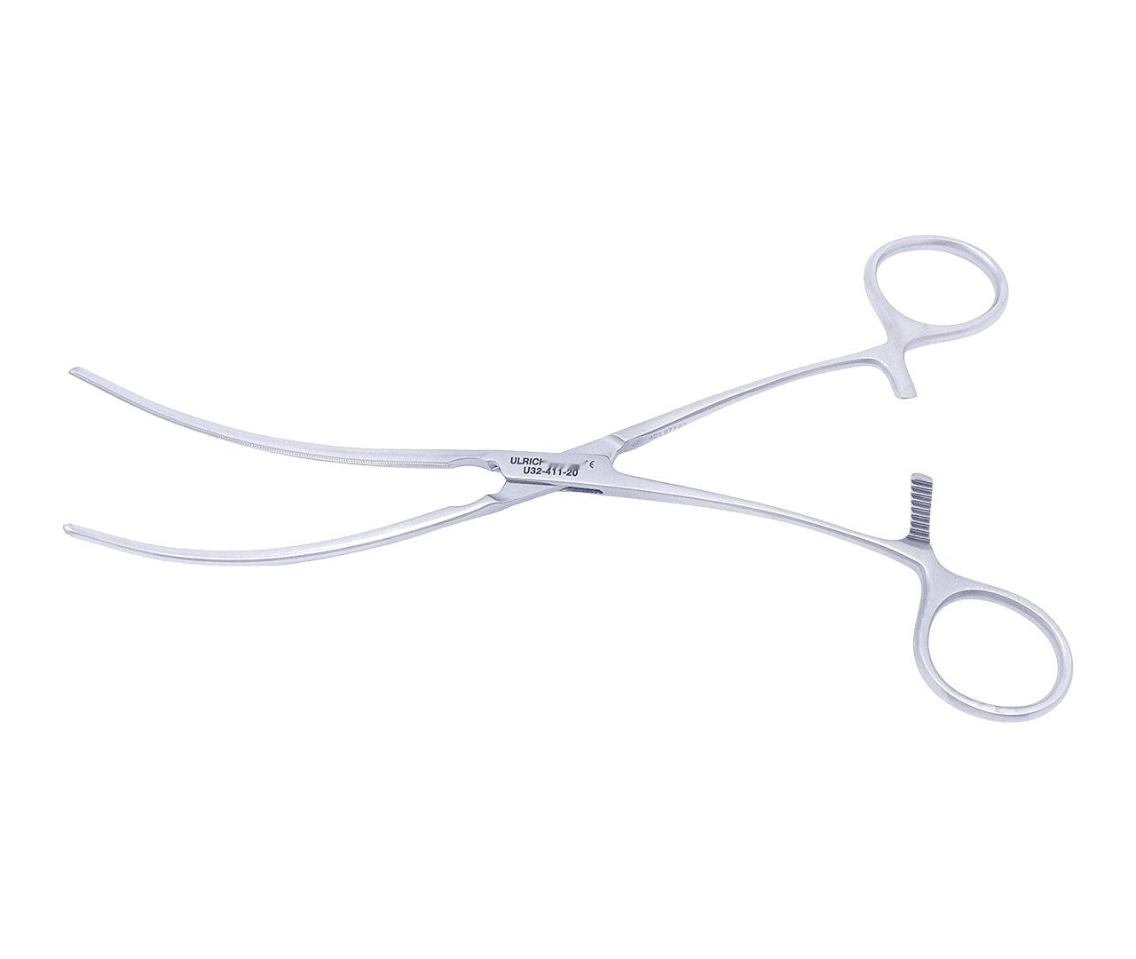 Svorka DeBakey cévní, esovitého tvaru, atraumatická, 20 cm
