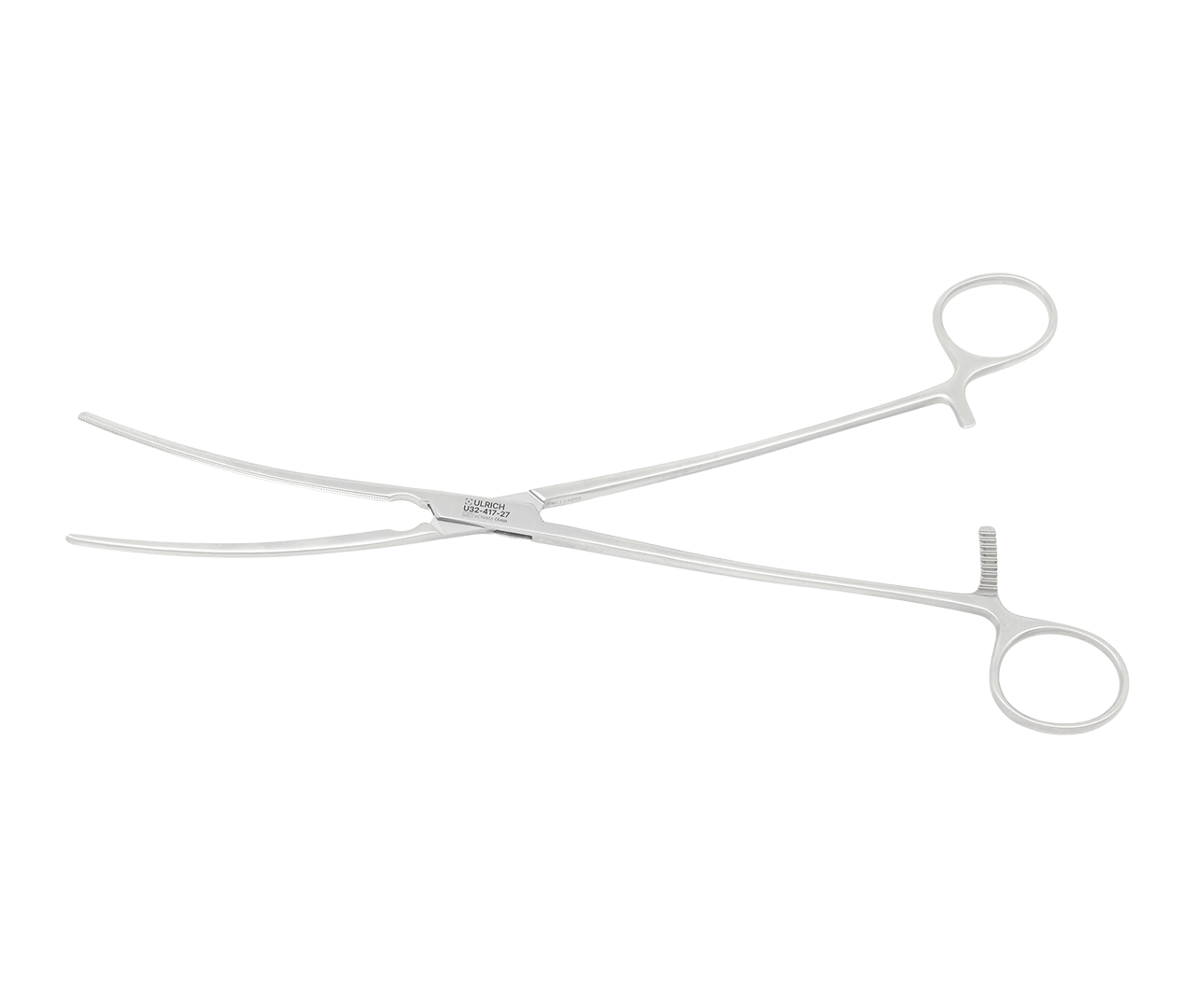 Svorka DeBakey cévní, zahnutá, atraumatická, 27 cm