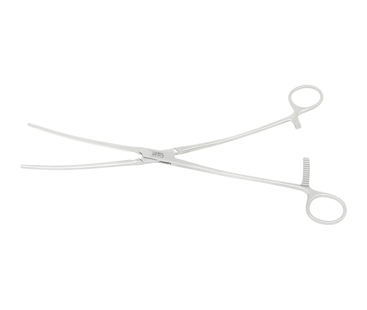 Svorka DeBakey cévní, zahnutá, atraumatická, 31 cm