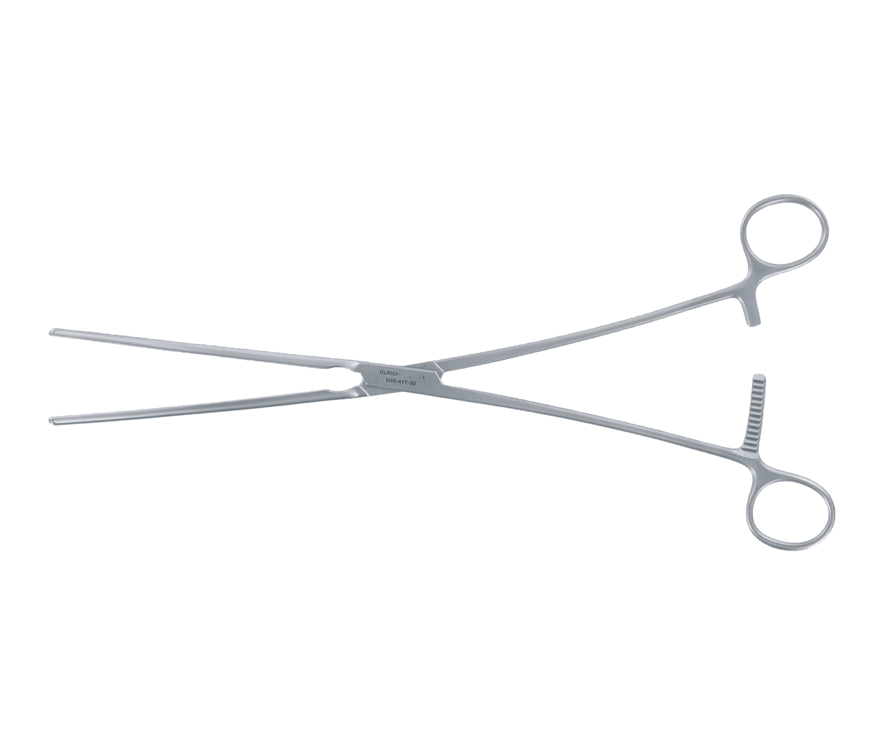 Svorka DeBakey cévní, zahnutá, atraumatická, 33 cm