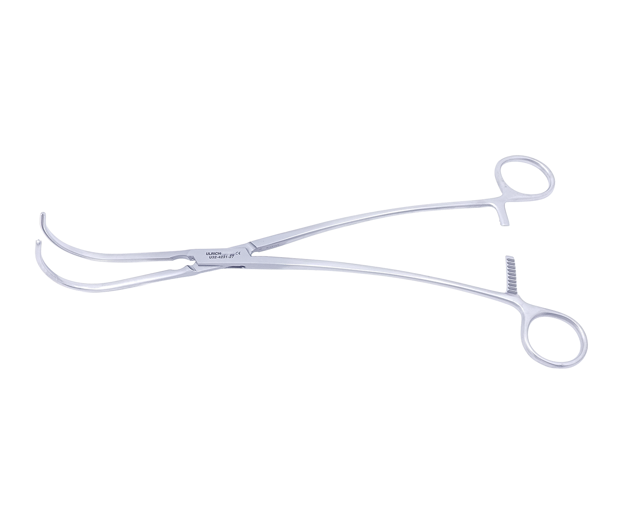 Svorka DeBakey cévní, zahnutá, atraumatická, 27,5 cm