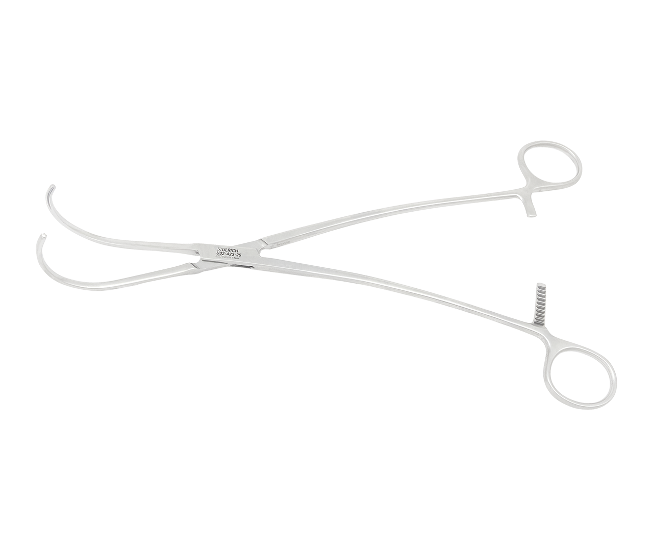 Svorka DeBakey cévní, zahnutá, atraumatická, 27 cm
