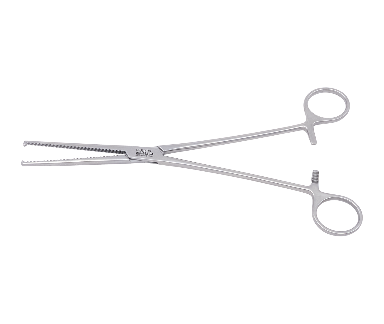 Kleště Kocher hemostatické, rovné, 24 cm