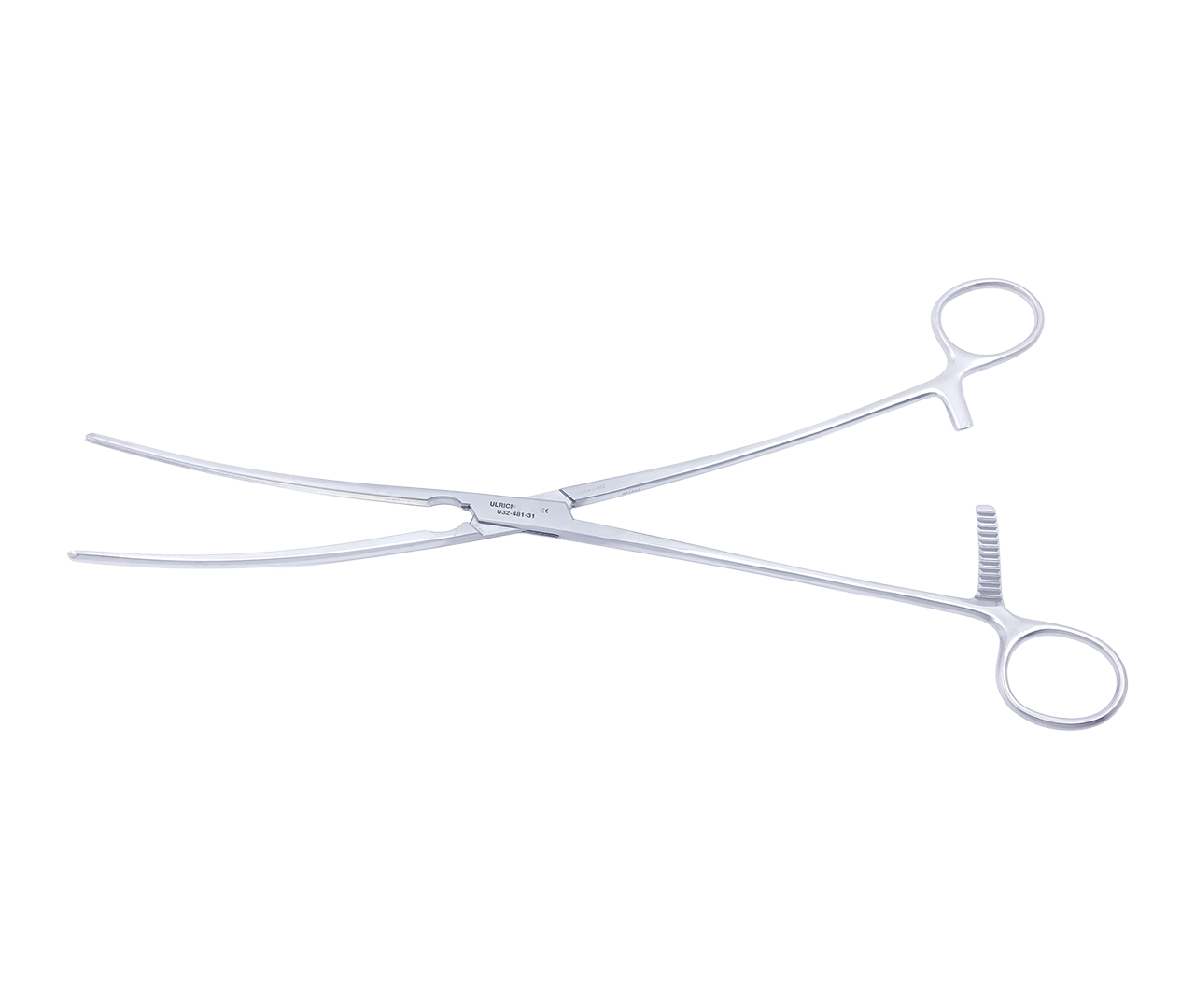 Svorka DeBakey cévní, se zuby v uspořádání 2×3 řady, 31 cm