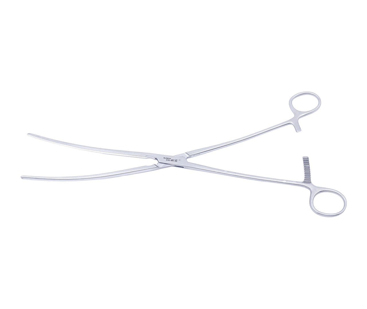 Svorka DeBakey cévní, se zuby v uspořádání 2×3 řady, 33 cm