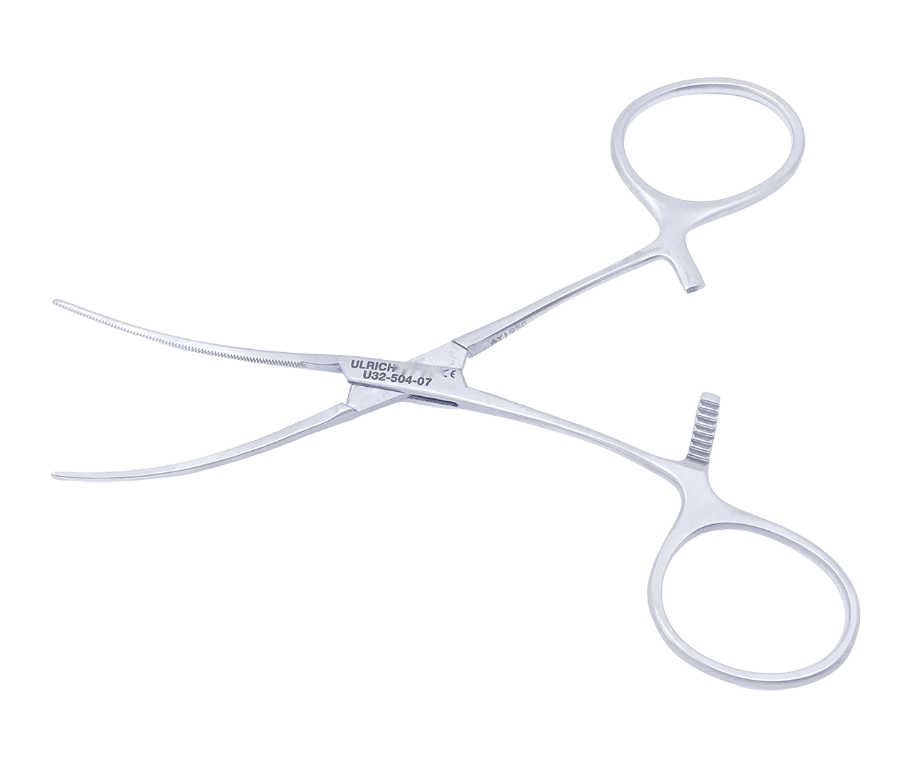 Svorka Cooley cévní, esovitého tvaru, atraumatická, 12 cm